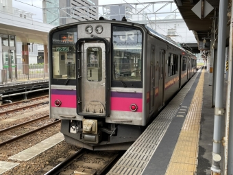 秋田駅から西目駅:鉄道乗車記録の写真