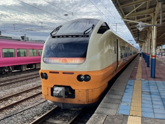 酒田駅から新潟駅:鉄道乗車記録の写真
