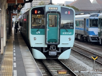 徳島駅から佃駅の乗車記録(乗りつぶし)写真