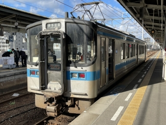 伊予市駅から松山駅:鉄道乗車記録の写真