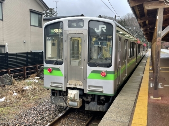 吉田駅から弥彦駅:鉄道乗車記録の写真