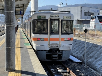 岡谷駅から辰野駅:鉄道乗車記録の写真