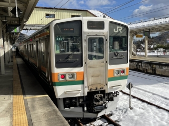 高崎駅から横川駅:鉄道乗車記録の写真