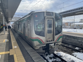郡山駅から会津若松駅:鉄道乗車記録の写真