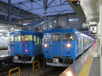 富山駅から筒石駅の乗車記録(乗りつぶし)写真