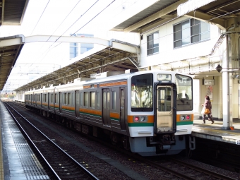 静岡駅から島田駅の乗車記録(乗りつぶし)写真