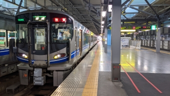 福井駅から敦賀駅の乗車記録(乗りつぶし)写真