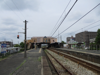 北長瀬駅から中庄駅の乗車記録(乗りつぶし)写真