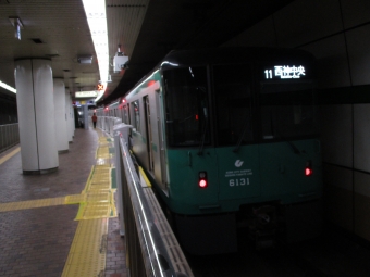 新神戸駅から三宮駅の乗車記録(乗りつぶし)写真