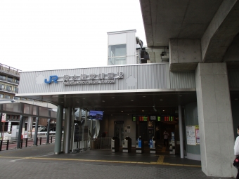 京都駅から梅小路京都西駅の乗車記録(乗りつぶし)写真