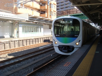 中井駅から上石神井駅の乗車記録(乗りつぶし)写真