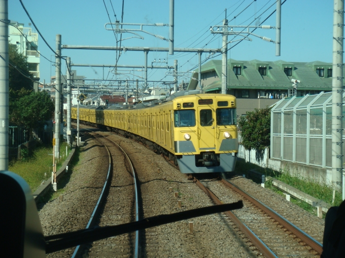 鉄道乗車記録の写真:列車・車両の様子(未乗車)(2)        「車両先端より撮影。」