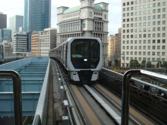 汐留駅からテレコムセンター駅の乗車記録(乗りつぶし)写真