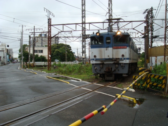 鉄道乗車記録の写真:列車・車両の様子(未乗車)(2)        「貨物列車が目の前を通過していきました！大迫力！！！」