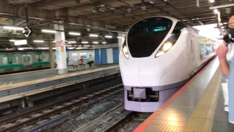 上野駅から水戸駅の乗車記録(乗りつぶし)写真