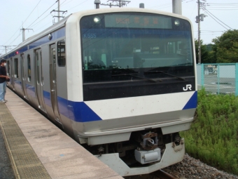 十王駅から水戸駅の乗車記録(乗りつぶし)写真