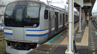 君津駅から錦糸町駅の乗車記録(乗りつぶし)写真