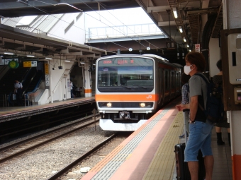 立川駅から大宮駅の乗車記録(乗りつぶし)写真
