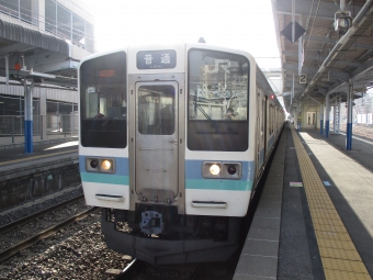 小淵沢駅から塩尻駅の乗車記録(乗りつぶし)写真