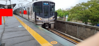 唐崎駅から山科駅:鉄道乗車記録の写真
