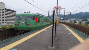 おごと温泉駅から唐崎駅の乗車記録(乗りつぶし)写真