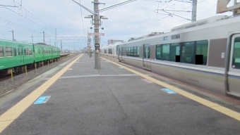 堅田駅からおごと温泉駅の乗車記録(乗りつぶし)写真
