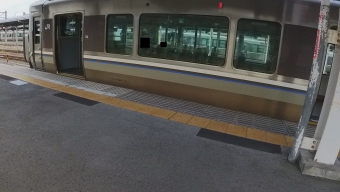 米原駅から草津駅の乗車記録(乗りつぶし)写真
