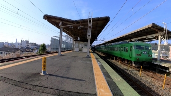 近江今津駅から敦賀駅の乗車記録(乗りつぶし)写真