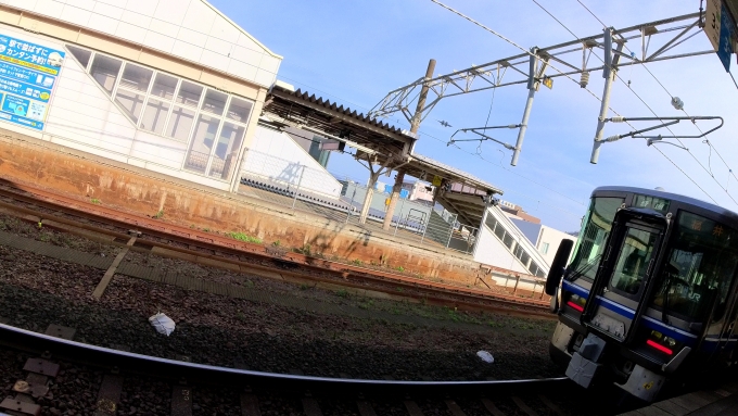 鉄道乗車記録の写真:乗車した列車(外観)(4)        「福井行がなくなるのに敦賀で降りたのは、次の予定(117を新快速で追い抜く)があったからです」