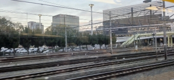 京都駅から尼崎駅の乗車記録(乗りつぶし)写真