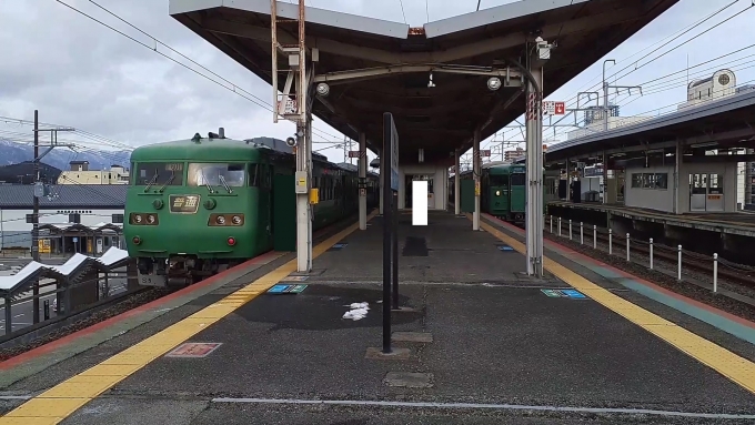 鉄道乗車記録の写真:列車・車両の様子(未乗車)(3)        「懐かしの113＆117」