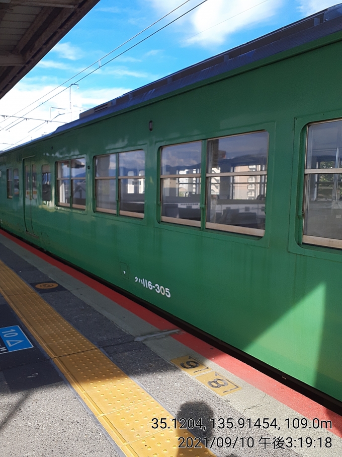 鉄道乗車記録の写真:乗車した列車(外観)(4)        「こちらは300番台(元0番台)
窓が２段です。」