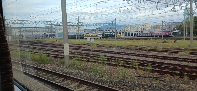 鉄道乗車記録の写真:列車・車両の様子(未乗車)(4)        「京都鉄道博物館の外に出されているクハ117-1(旧塗装)
旧塗装収めたのは初です。」