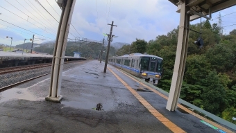 永原駅から近江塩津駅の乗車記録(乗りつぶし)写真