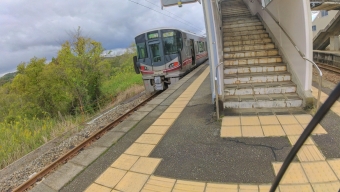 高松駅から金沢駅の乗車記録(乗りつぶし)写真