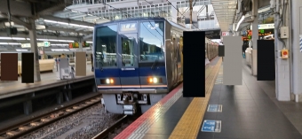 塚口駅から大阪駅の乗車記録(乗りつぶし)写真