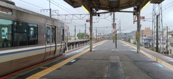 おごと温泉駅から堅田駅の乗車記録(乗りつぶし)写真