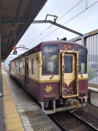 桐生駅から大間々駅の乗車記録(乗りつぶし)写真