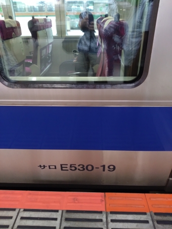 柏駅から東京駅の乗車記録(乗りつぶし)写真