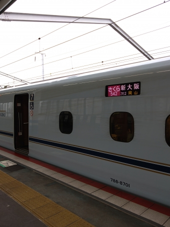 広島駅から福山駅:鉄道乗車記録の写真