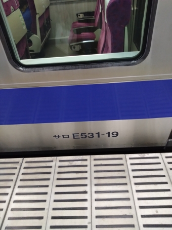 品川駅から柏駅:鉄道乗車記録の写真