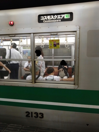堺筋本町駅から本町駅の乗車記録(乗りつぶし)写真
