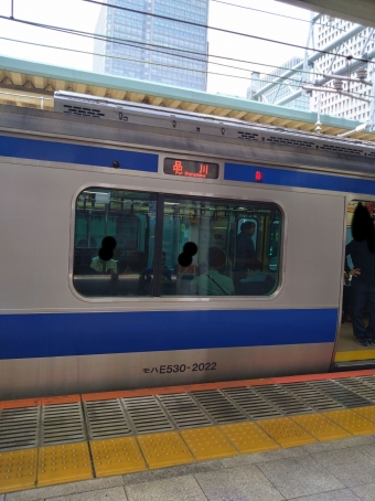 松戸駅から東京駅:鉄道乗車記録の写真