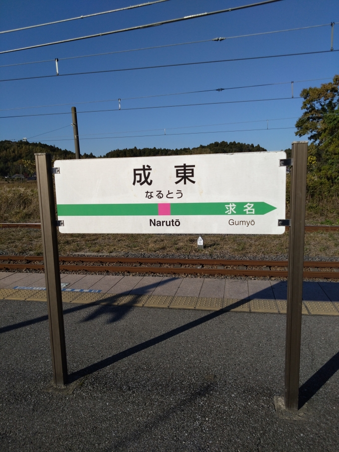 鉄道乗車記録の写真:駅名看板(3)     