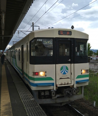 福島駅から梁川駅:鉄道乗車記録の写真