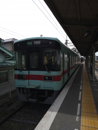 甘木駅から大善寺駅の乗車記録(乗りつぶし)写真