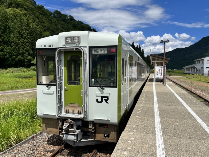 鉄道乗車記録の写真:乗車した列車(外観)(1)     「只見線満喫号 」