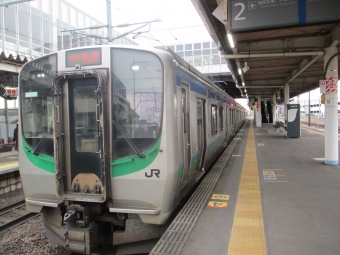 名取駅から仙台駅:鉄道乗車記録の写真