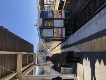 佐用駅から東津山駅の乗車記録(乗りつぶし)写真