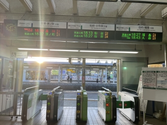 岩沼駅からいわき駅の乗車記録(乗りつぶし)写真